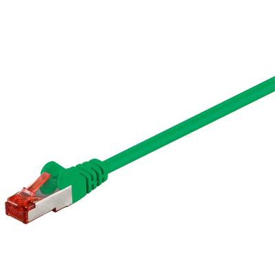 Cat6-liitäntäkaapeli suojattu (S/FTP) vihreä
