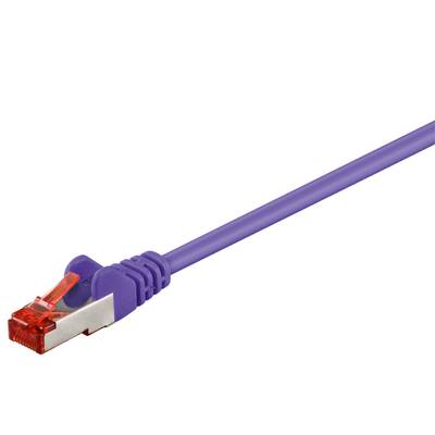 Cat6-liitäntäkaapeli suojattu (S/FTP) violetti