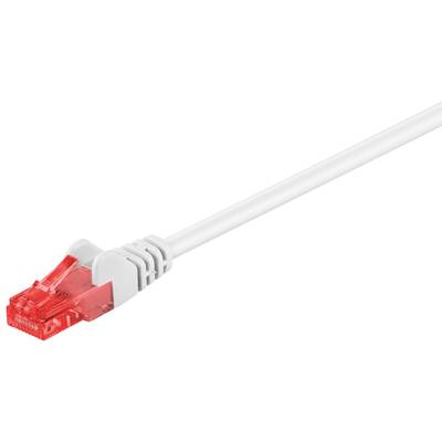 Cat6-liitäntäkaapeli suojaamaton (UTP) valkoinen