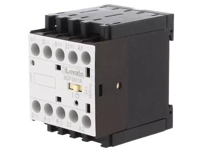Kontaktori piirilevylle 3xNO/1xNC 9A