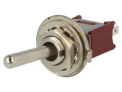 Pienoisvipukytkin mutterikiinnityksellä 3A (5mm)