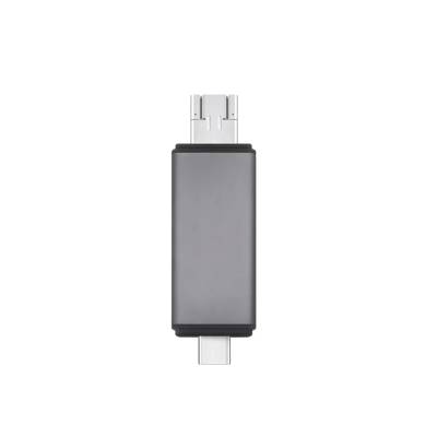 Muistikortinlukija USB-väylään USB-A/USB-C/micro-USB 2.0 SD/micro-SD