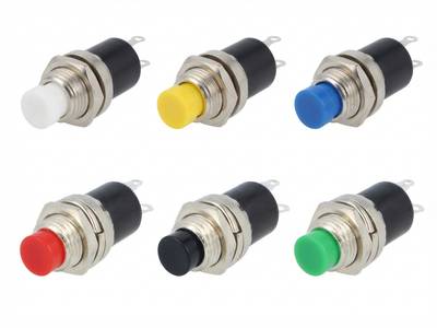 Painike sulkeutuva 1xOFF-(ON) 1A 125V