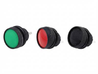 Painike 1xON-(ON) 5A 250Vac/28Vdc IP67 (22,5mm) Painike 1xON-(ON) 5A 250Vac/28Vdc IP67 (22,5mm)