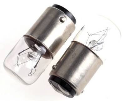 Ajoneuvolamppu Ba15d 16x35mm 12V 5W