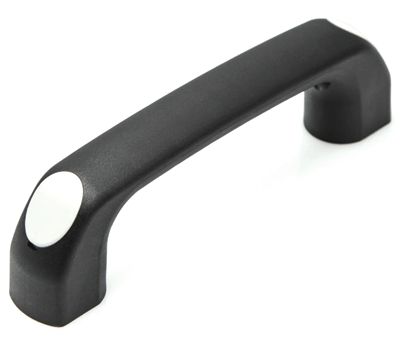 Laitekahva polyamidi 145x40mm musta/harmaa *