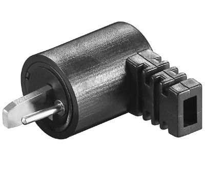 DIN-kaiutinpistoke uros kulmamalli ruuviliitäntä