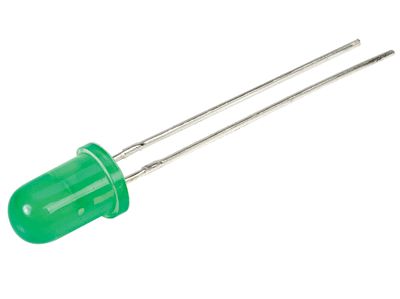 LED 5mm vilkkuva 3,5-14Vdc 5-20mcd vihreä (L-56BGD)