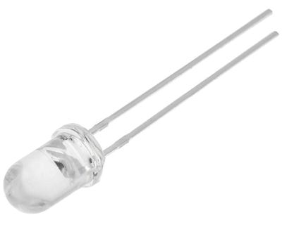 LED 5mm kirkas 500-1000mcd punainen (FYL-5013LRC1C)