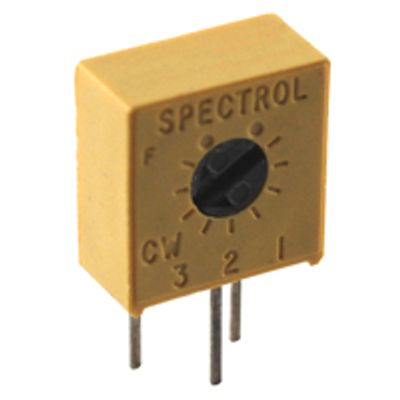 Cermet-trimmeripotentiometri, pysty 2kohm *