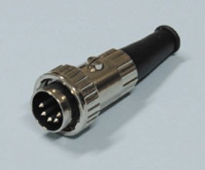 DIN-pistoke bajonet-lukituksella 5-nap.  45°