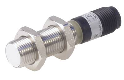 Induktiivinen anturi liittimellä M12 NPN 10-40Vdc sulkeutuva 2mm (EI1202NPOSS-1)