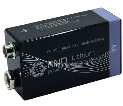 Litium-paristo 9V 800mAh PP3/6R61/6F22 *
