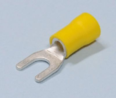 Hahloliitin 5mm keltainen 4-6mm²