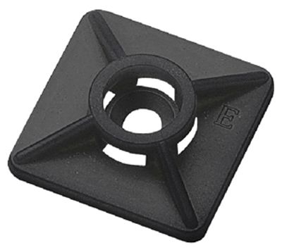 Johdinsideankkuri 27x27mm musta