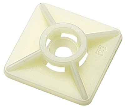 Johdinsideankkuri 27x27mm valkoinen