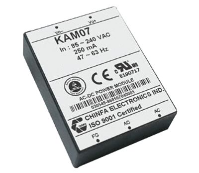 Hakkuriteholähde piirilevylle 230Vac/5Vdc 1,5A 7,5W