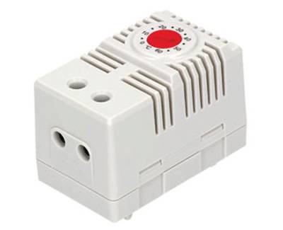 Säädettävä termostaatti avautuva +20...+80°C 10A 250Vac *