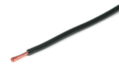 Kytkentäjohto 60Vdc 2,5mm² musta 100m/rll
