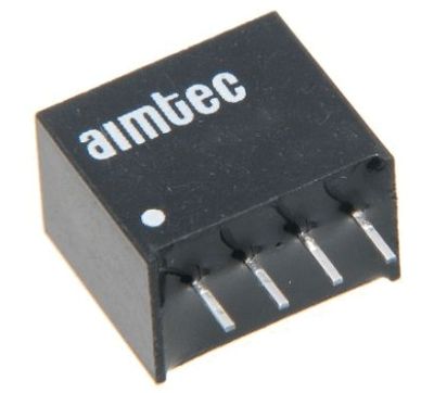 DC/DC-jännitemuunnin 5Vdc/12Vdc 160mA 2W (AM2S-0512SZ)