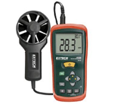 Digitaalinen lämpömittari/ilmavirtausmittari (anemometri)