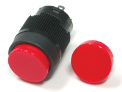 Linssi YB/CK-sarjan kytkimille, punainen