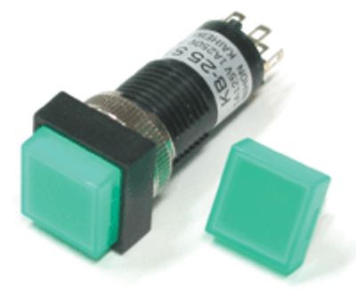 Linssi KB/SK-sarjan kytkimille, vihreä