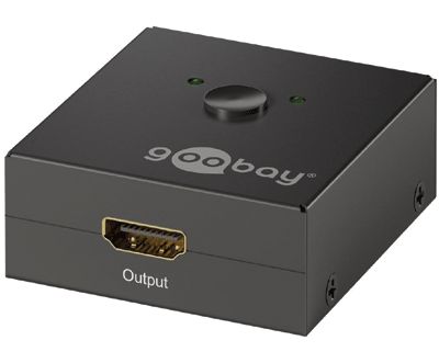 HDMI-valintakytkin Full-HD 2xIN / 1xOUT !