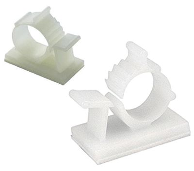 Kaapelikiinnike lukituksella 11,9-14,3mm valkoinen