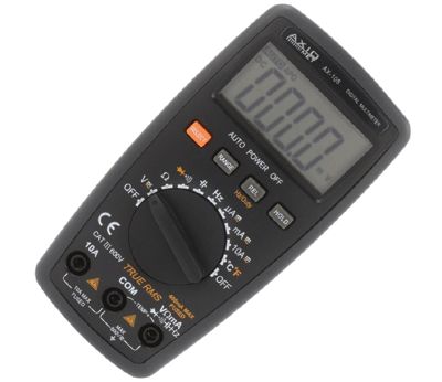 Digitaalinen True-RMS yleismittari Cat III 600V