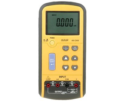 Digitaalinen jännite-/virtakalibraattori 0-10Vdc/0-24mAdc Digitaalinen jännite-/virtakalibraattori 0-10Vdc/0-24mAdc