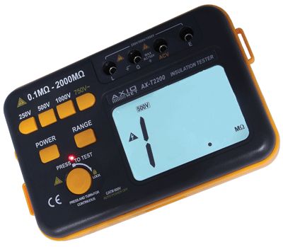 Digitaalinen eristysvastusmittari 250V/500V/1000V