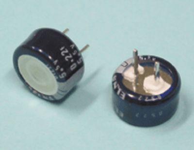 Buffer-elektrolyyttikondensaattori 0,22F 5,5V R-5 Buffer-elektrolyyttikondensaattori 0,22F 5,5V R-5