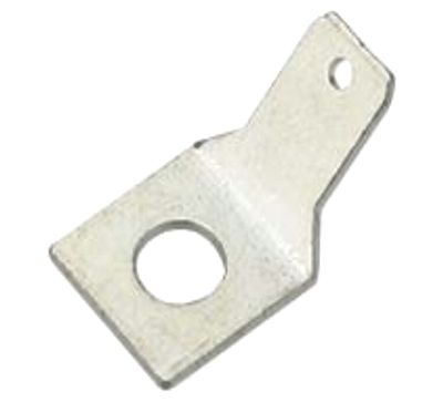 Laattaliitin ruuvikiinnityksellä uros 4,8x0,8mm/M3,5 45° (K5-00AH)