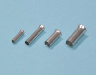 Eristämätön pääteholkki 1,0mm²/10mm 100kpl/pkk