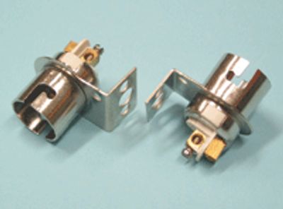 Lampunkanta kiinnityskulmalla, Ba15s