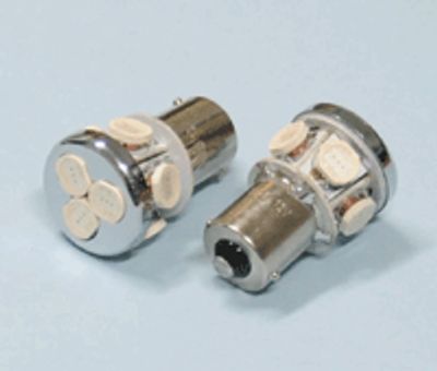 LED-lamppu Ba15s 12Vdc oranssi