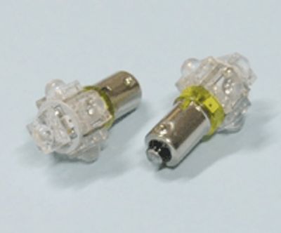 LED-lamppu Ba9s 12Vdc 0,5W keltainen
