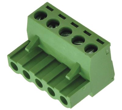 Pistoke suora 5-nap. R-5,08