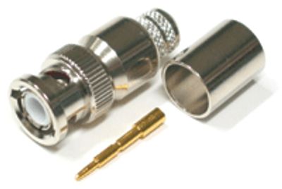 BNC-pistoke uros puristettava RG-213U