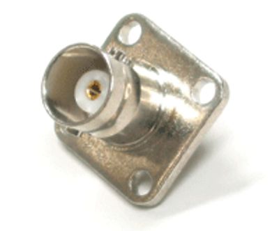 BNC-runkoliitin, laippakiinnitys, 50ohm