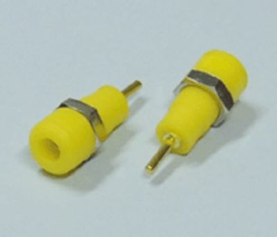 Turvabanaanihylsy 2mm keltainen