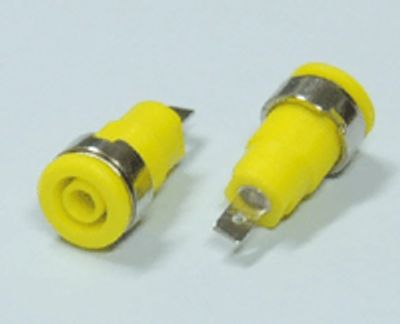 Turvabanaanihylsy 4mm keltainen