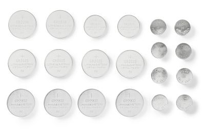 Litium- ja alkali-nappiparistolajitelma 20kpl/pkk