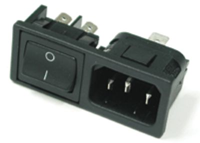 Liitinpaneeli, 2-napainen kytkin