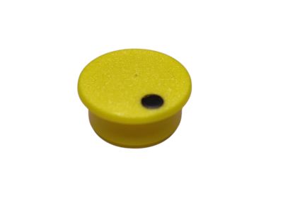 Peitekansi 11mm S110/S111-sarja keltainen/mustalla pisteellä