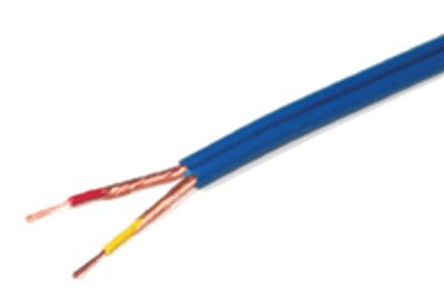 Mikrofonikaapeli 2x0,14mm² sininen