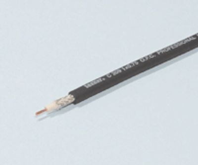 Mikrofonikaapeli 1x0,75mm² musta