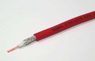 Mikrofonikaapeli 1x0,75mm² punainen