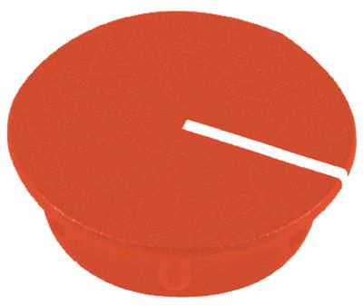 Peitekansi merkkiviivalla K210/K211/S210/S211-sarja 21mm punainen